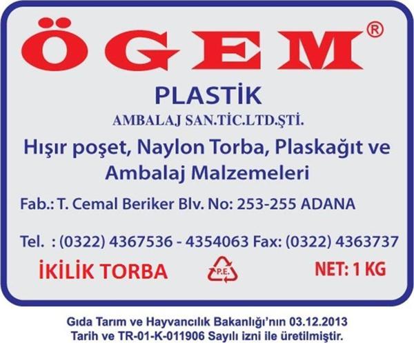 Ögem Plastik Şarküteri Poşet Torba 23X36 400 Adet  - Image 1