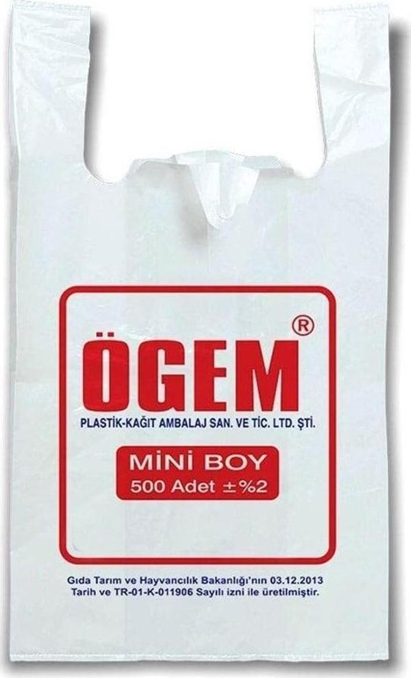 Ögem Plastik Mini Boy 500 Adet Hışır Poşet  - Image 1