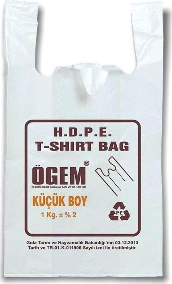 Ögem Plastik Küçük Boy 1 Kg Atlet Poşet  - Image 1