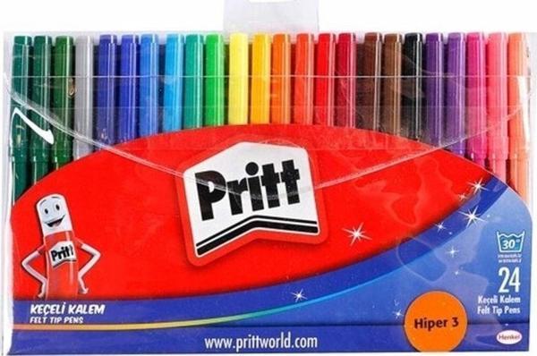 Pritt Felt Tipi 24 Lü Keçeli Kalem 0 - Image 1