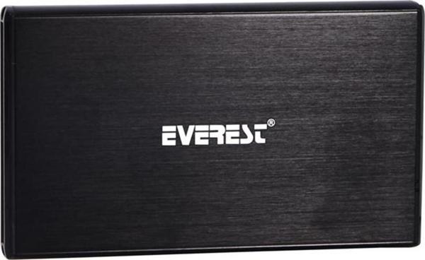 Everest Hdc-127 Usb 2.0 Sata 2.5" Siyah Harddsik Hdd Kutusu Siyah - Image 1