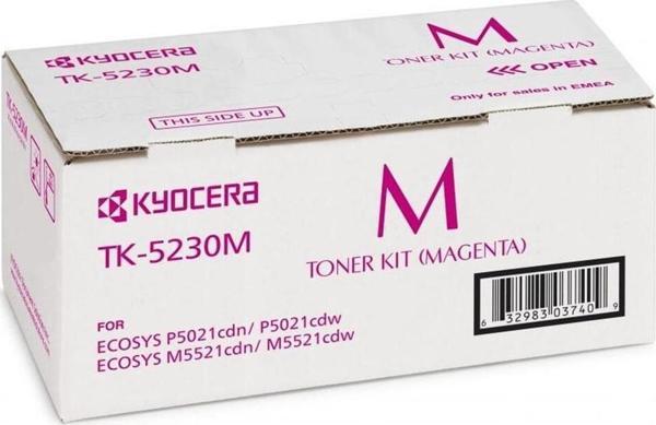 Kyocera Ecosys M5521Cdn Kırmı Toner (Tk-5230M Kırmızı - Image 1