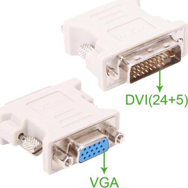 Vcom Ca301 Dvi 24 5 Erkek To Vga Dişi Dönüştürücü Siyah - Image 1