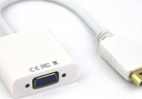Vcom Cg603-0.15 Beyaz Display Port Erkek To Vga Dişi Dönüştürücü  - Image 1