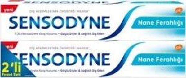 Sensodyne Nane Ferahlığı Diş Macunu 75 ml ( 2 Adet ) - Image 1