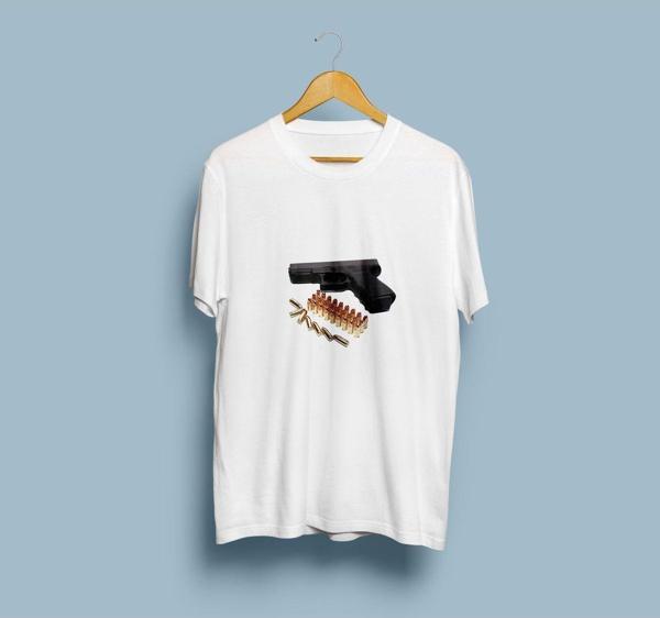 Oversize Tabanca ve Mermiler unisex T-shirt - Image 1