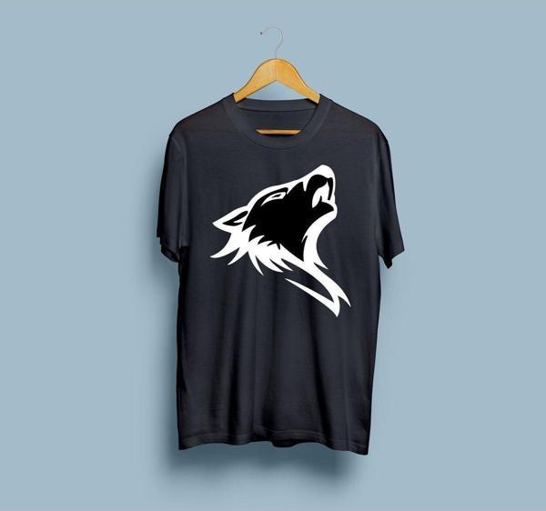 Oversize Kurt tasarımlı unisex T-shirt - Image 1