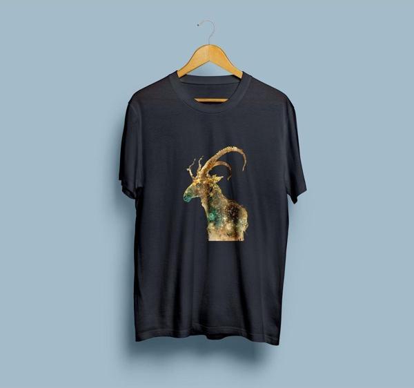 Oversize Geyik Tasarım unisex T-shirt - Image 1