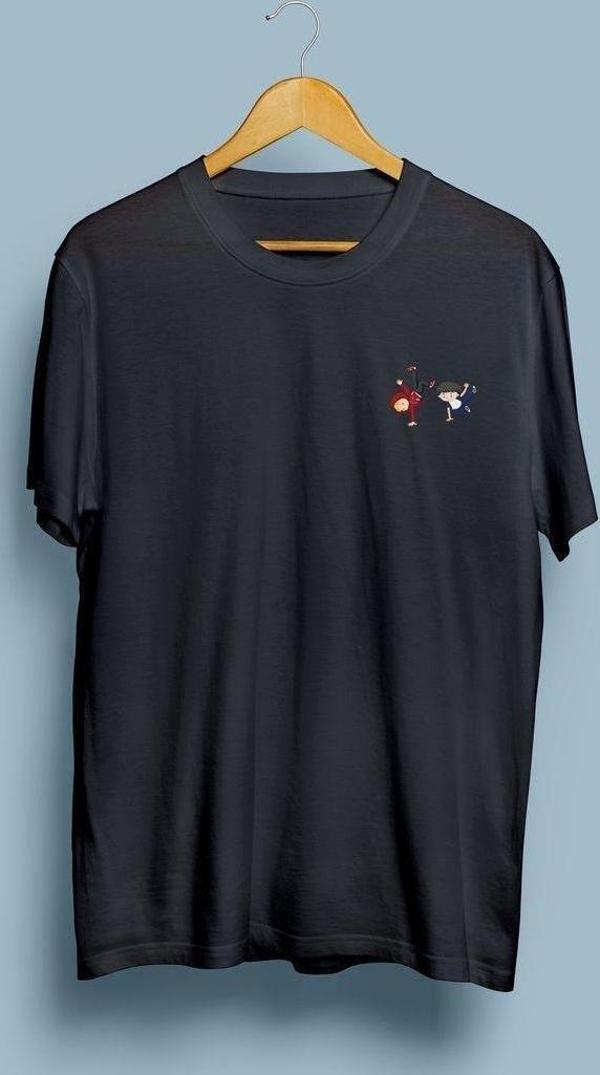 Oversize Breakdance Logolu unisex Tshirt - Image 1