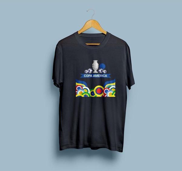 Oversize Copa America Tasarım unisex T-shirt - Image 1