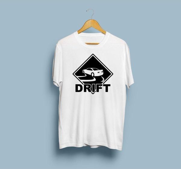 Oversize Drift tasarımlı unisex T-shirt - Image 1