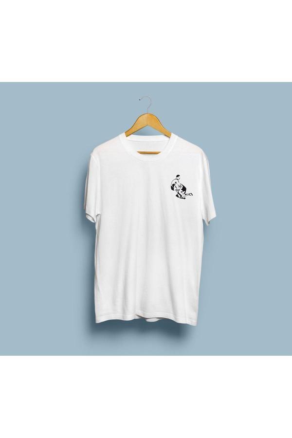 Oversize Olimpiyat Oyunları Binicilik ( At ve Hokey) tasarım unisex T-shirt - Image 1