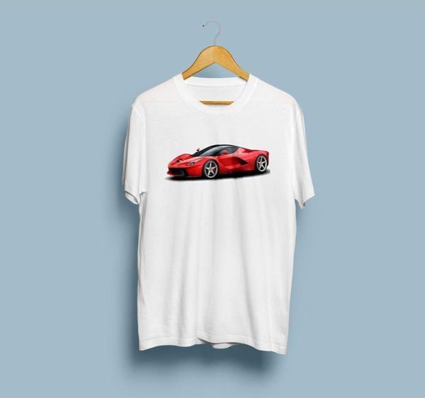 Oversize Araba Tasarım Unisex T-shirt - Image 1