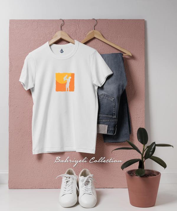Oversize Baba Günü Özel Tasarımlı Unisex T-Shirt - Image 1