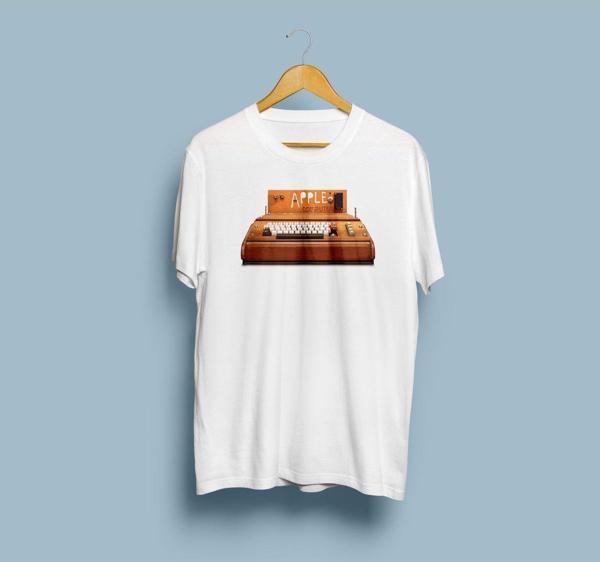 Oversize Nostaljik Bilgisayar Baskılı Unisex T-shirt - Image 1