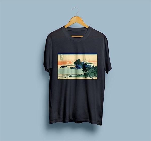 Oversize Sagami Plaj Tasarım Unisex T-shirt - Image 1