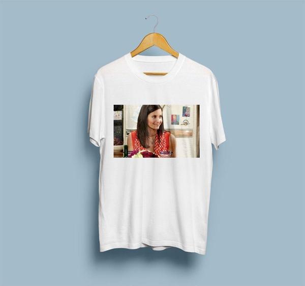 Oversize Friends Monica Tasarım Unisex T-shirt - Image 1
