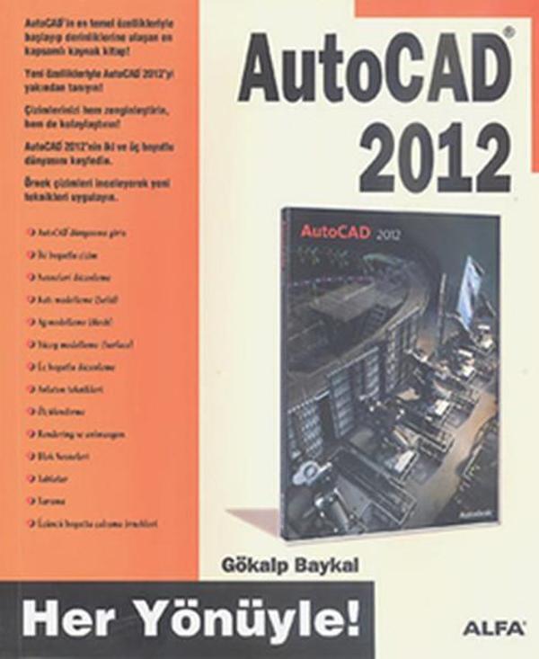 AutoCad 2012 - Alfa Yayıncılık - Image 1