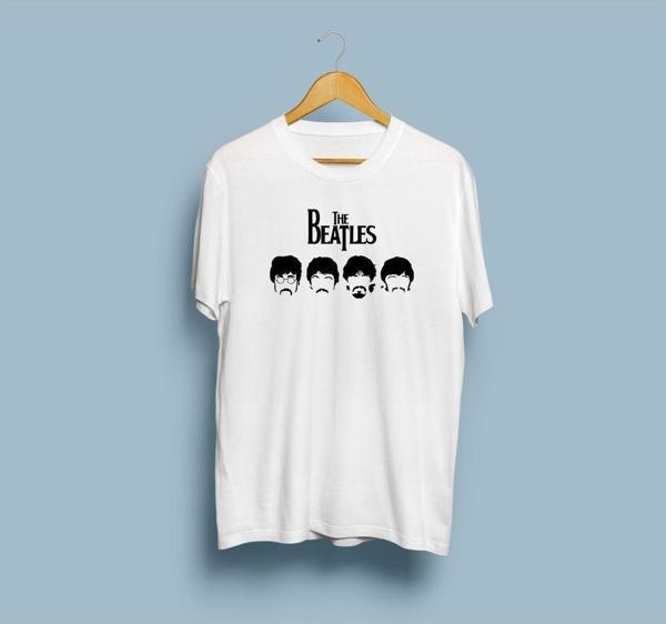 Oversize The Beatles Tasarım Unisex T-shirt - Image 1