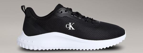 Calvin Klein Jeans EVA RUNNER MIX MESH Erkek Siyah Sneaker YM0YM01285-0GM - Image 1