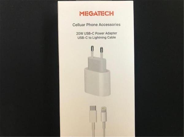 Megatech 20W Usb-C Power Adaptör Usb-C To Lightning Kablo  - Image 1