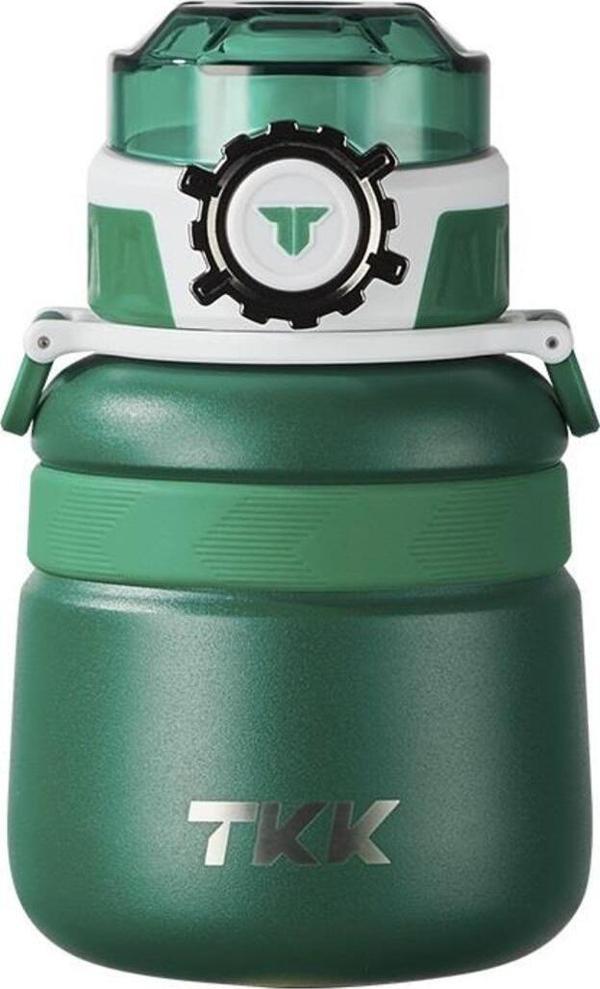 Tkk Çelik Çocuk Matarası 600Ml Yeşil Hulk Yeşil - Image 1