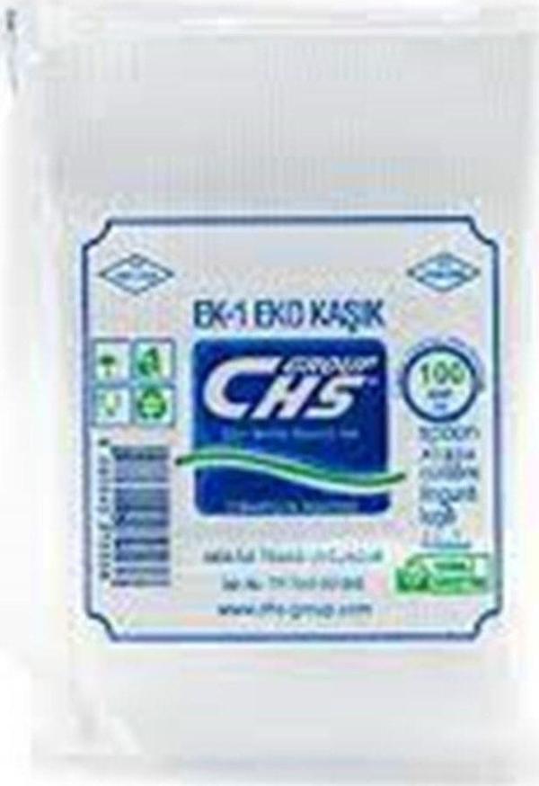Chs Ekonomik Plastik Kaşık Şeffaf 100'Lü  - Image 1
