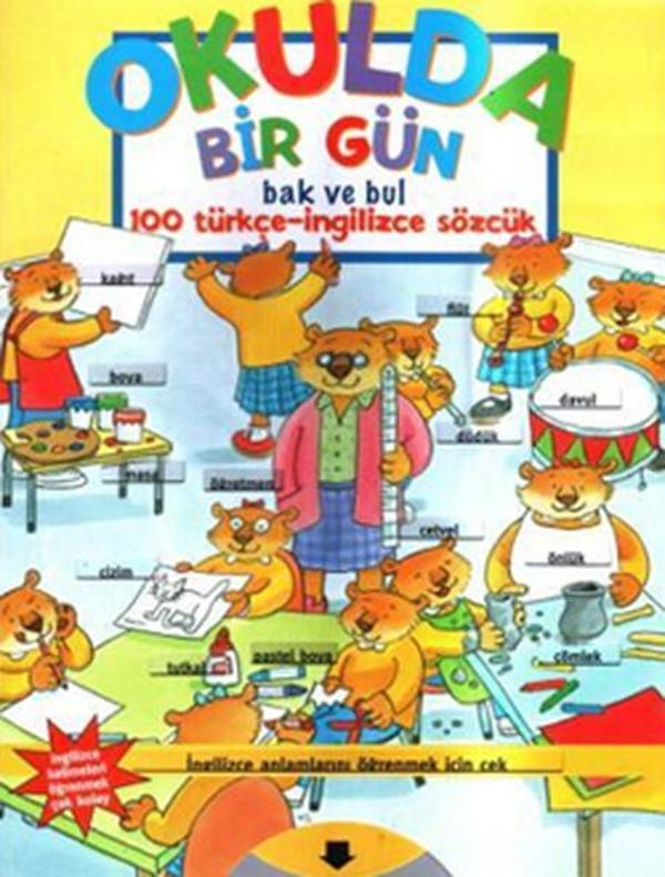 Okulda Bir Gün Bak ve Bul - Abc Yayınevi - Image 1