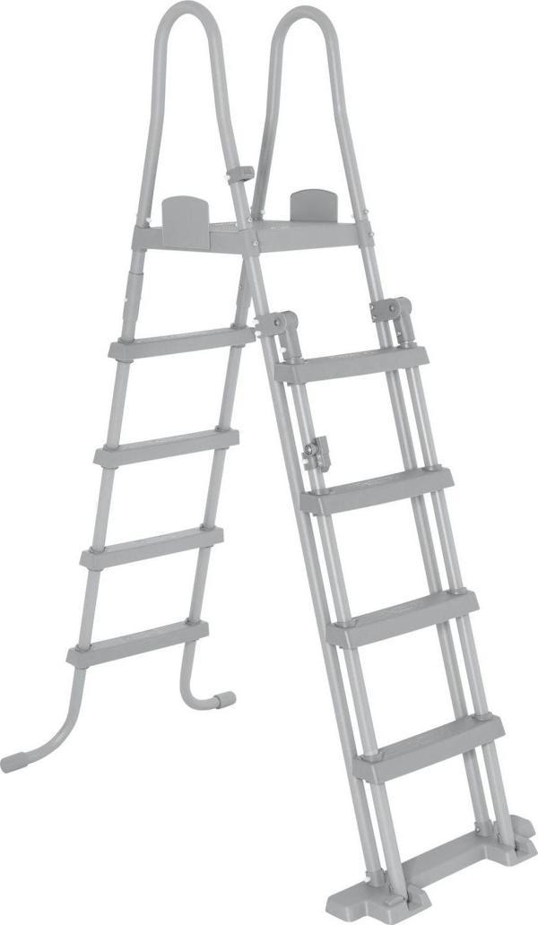 Bestway® Flip & Lock™ Yer Üstü Havuz Merdiveni 1,32 m - Image 1