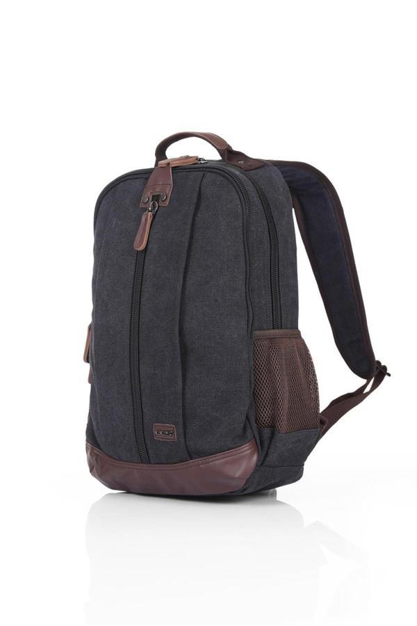 ÇÇS 51345 Su Geçirmez Kanvas Sırt Çantası – 15.6 inç Laptop Bölmeli, Çok Gözlü, Unisex - Image 1