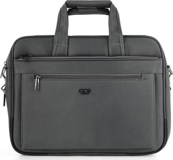 ÇÇS 71434 Omuz Askılı Evrak Çantası – 2 Gözlü, Körüklü, Çok Cepli, Polyester - Image 1