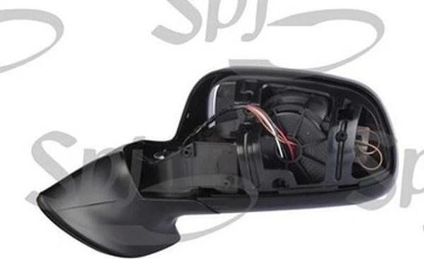 407 Elektrikli Ayna 2004-2012 Astarlı Mavi Cam Sol Oem No:8149Vf - Image 1