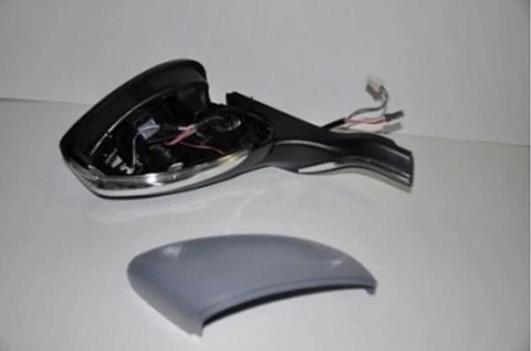 208 Elektrikli Katlanır Ayna 2012 Sonrası Astarlı Sinyalli Sensörlü Sağ Oem No:1607511880 - Image 1
