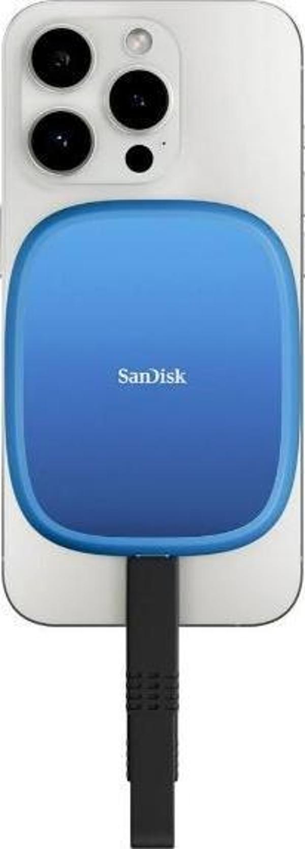 SanDisk Creator Phone 1TB 1000MB/sn MagSafe Uyumlu Taşınabilir Telefon SSD SDSSDE62C-1T00-G25 - Image 1