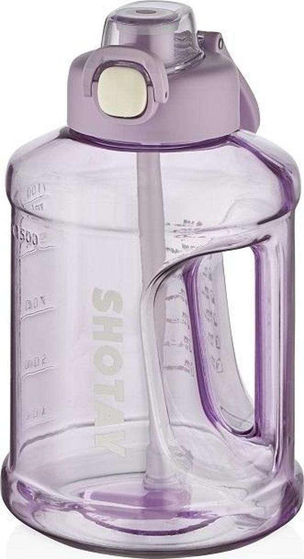 Shotay ST-6291 1500ml Mor Pipetli Matara - Image 1