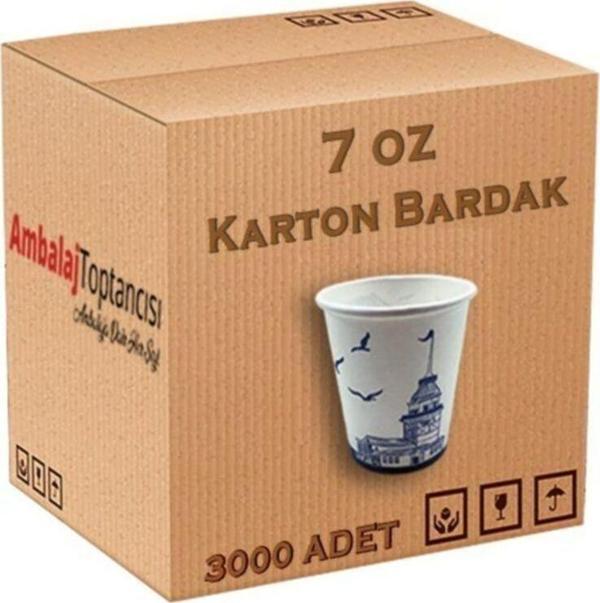 Dağyüce 7 Oz Karton Bardak-3000'Li - Image 1