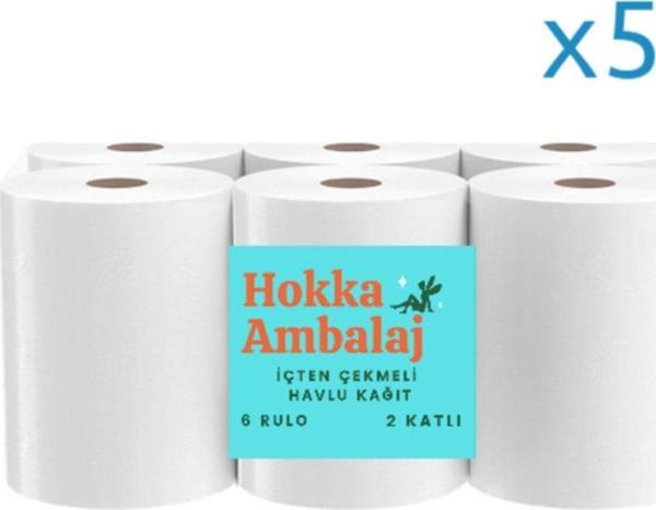 Hokka 5 Koli Içten Çekmeli Kağıt Havlu 30 Rulo - Image 1