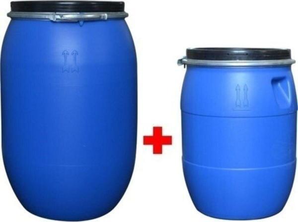 Hokka Plastik Varil Seti - 1 Adet 60 Lt + 1 Adet 30 Lt Bidon - Image 1