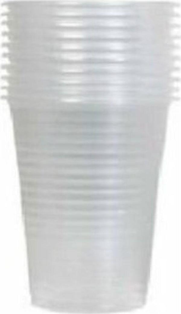 Huhtamaki Ince Şeffaf Bardak Kullan At 180Ml 100Lü 5 Pkt - Image 1