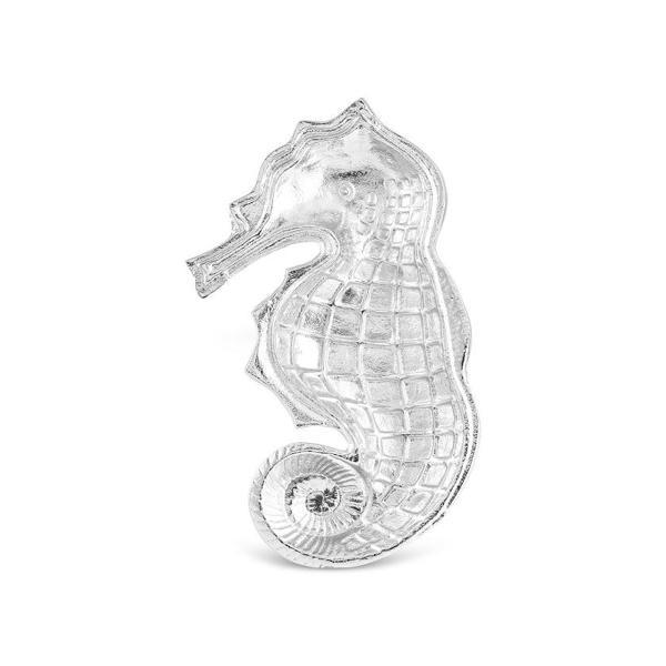 Karaca Marin Seahorse Dekoratif Tabak 15,25 x 31 cm - Image 1