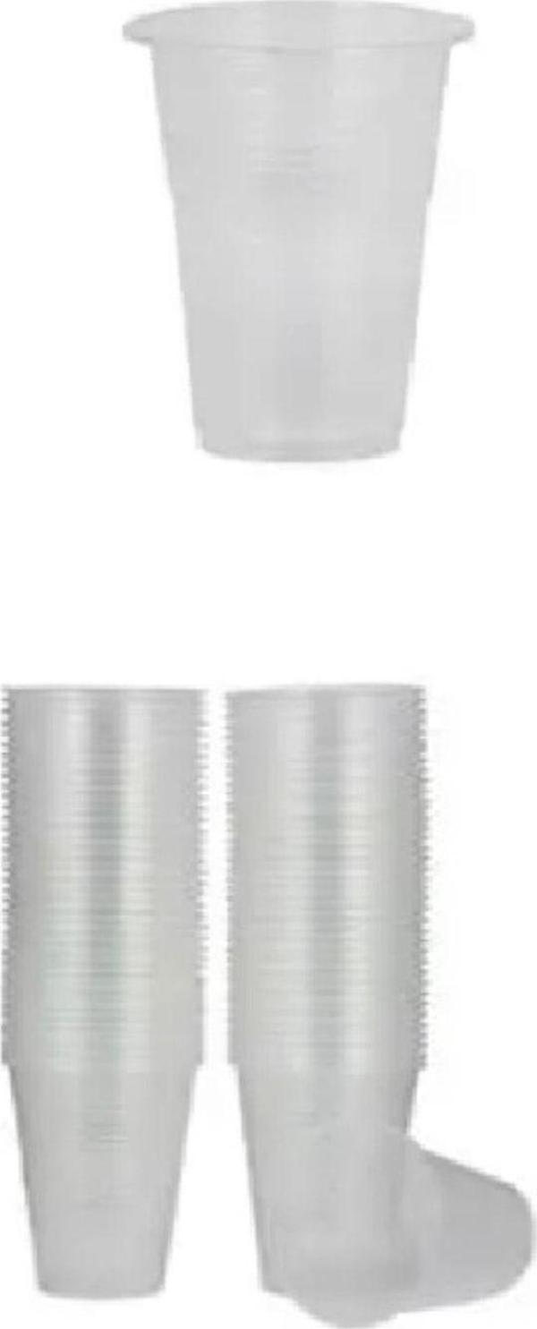 Petkap Plastik Bardak Şeffaf 180 Ml 3000 Adet - Image 1