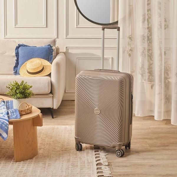 Karaca Container Vera Orta Boy Valiz Bej - Image 1