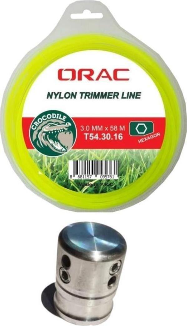 Tırpan Örümcek Başlık ve Orac Altı Köşe Tırpan Misinası - Image 1