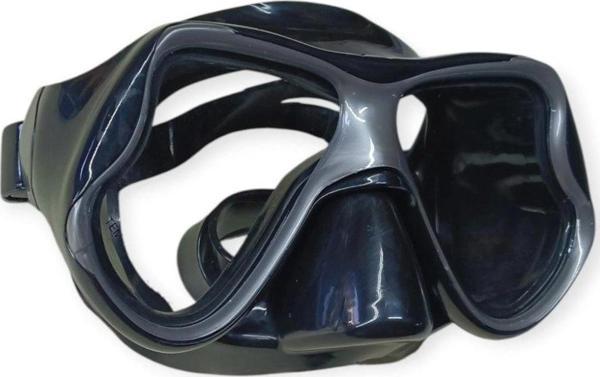 Star Diving Temper Camlı Dalış Maskesi Yetişkin - 51710-SİYAH - Image 1