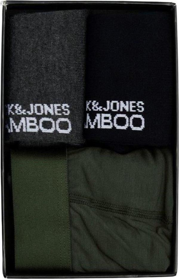 Jack & Jones Erkek Bambu Çorap Ve Boxer Hediye Kutusu Jacbamboo Giftbox-12198875 - Image 1