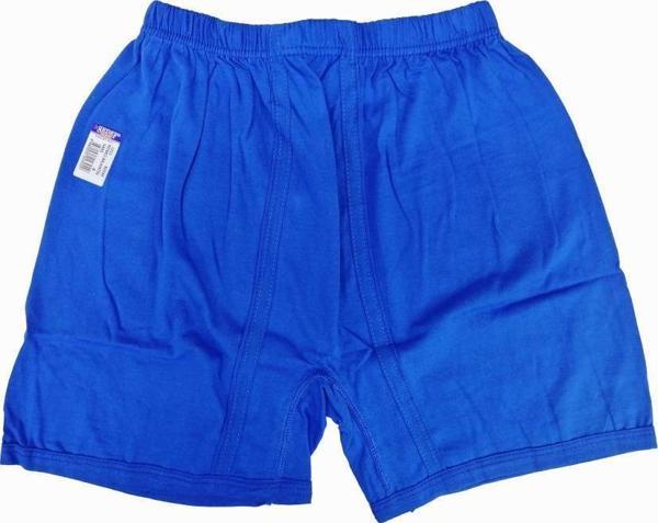 6 Adet Sedef Yıldız Erkek Büyük Beden Renkli Paçalı Arjantin Külot - Image 1