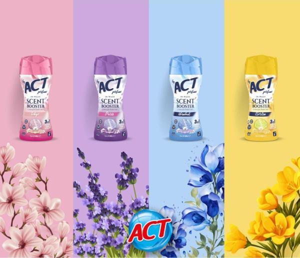Act Çamaşır Parfümü İstanbul-Belin-Tokyo-Paris 4x210 Gr - Image 1