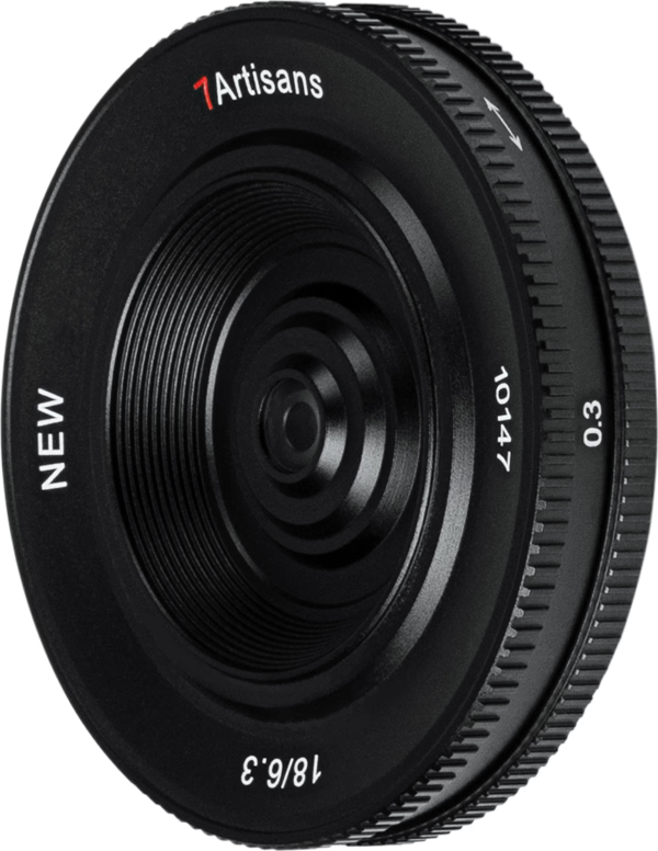 7Artisans 18mm F6.3 Mark II MF APS-C Lens (Sony E mount) - Image 1