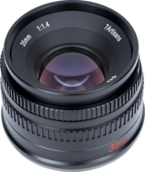 7Artisans 35mm F1.4 MF APS-C Lens (Sony E Mount) - Image 1