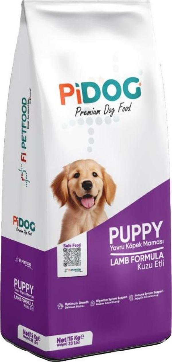 Pi Dog Kuzu Etli Yavru Köpek Maması 15 Kg - Image 1